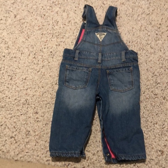 OshKosh Fleece Lined Denim Overalls - Picture 8 of 8